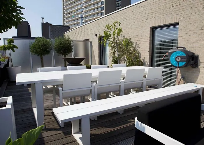 Modern Centrum Met Enorm Dakterras أوستيند